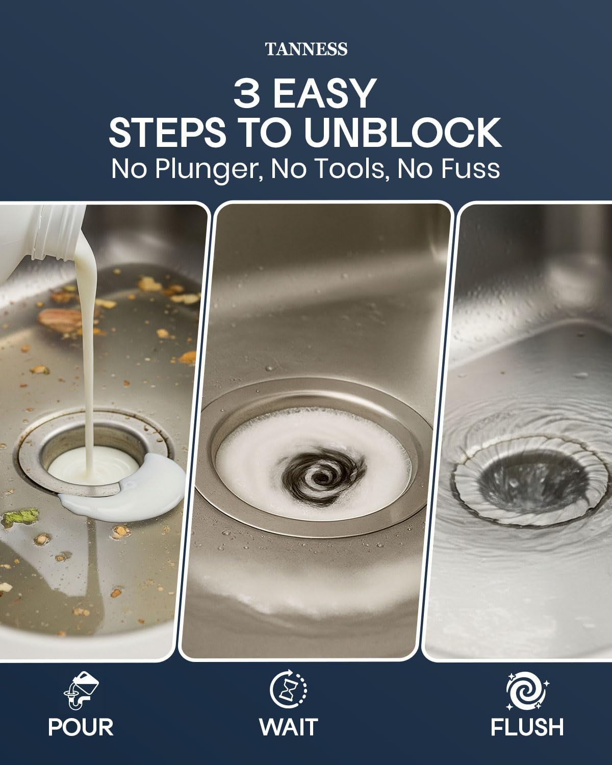 Heavy Duty Drain Unblocker