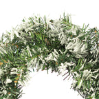 Snow Tipped Christmas Wreath