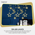 LED Stars Curtain Lights
