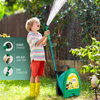 Retractable Hose Reel with Spray Gun