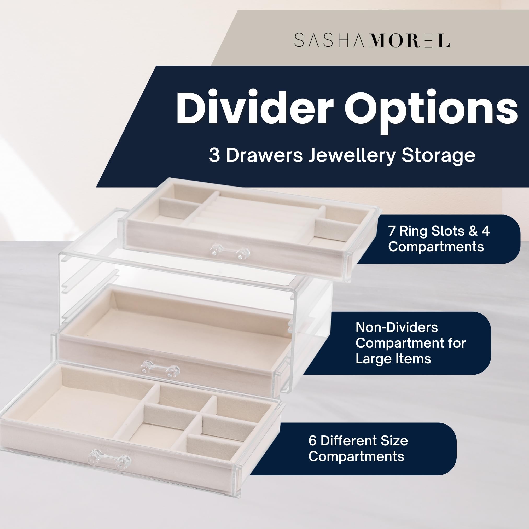 Acrylic Jewellery Organiser