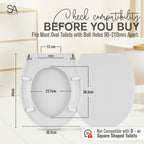 Premium Soft Close Toilet Seat
