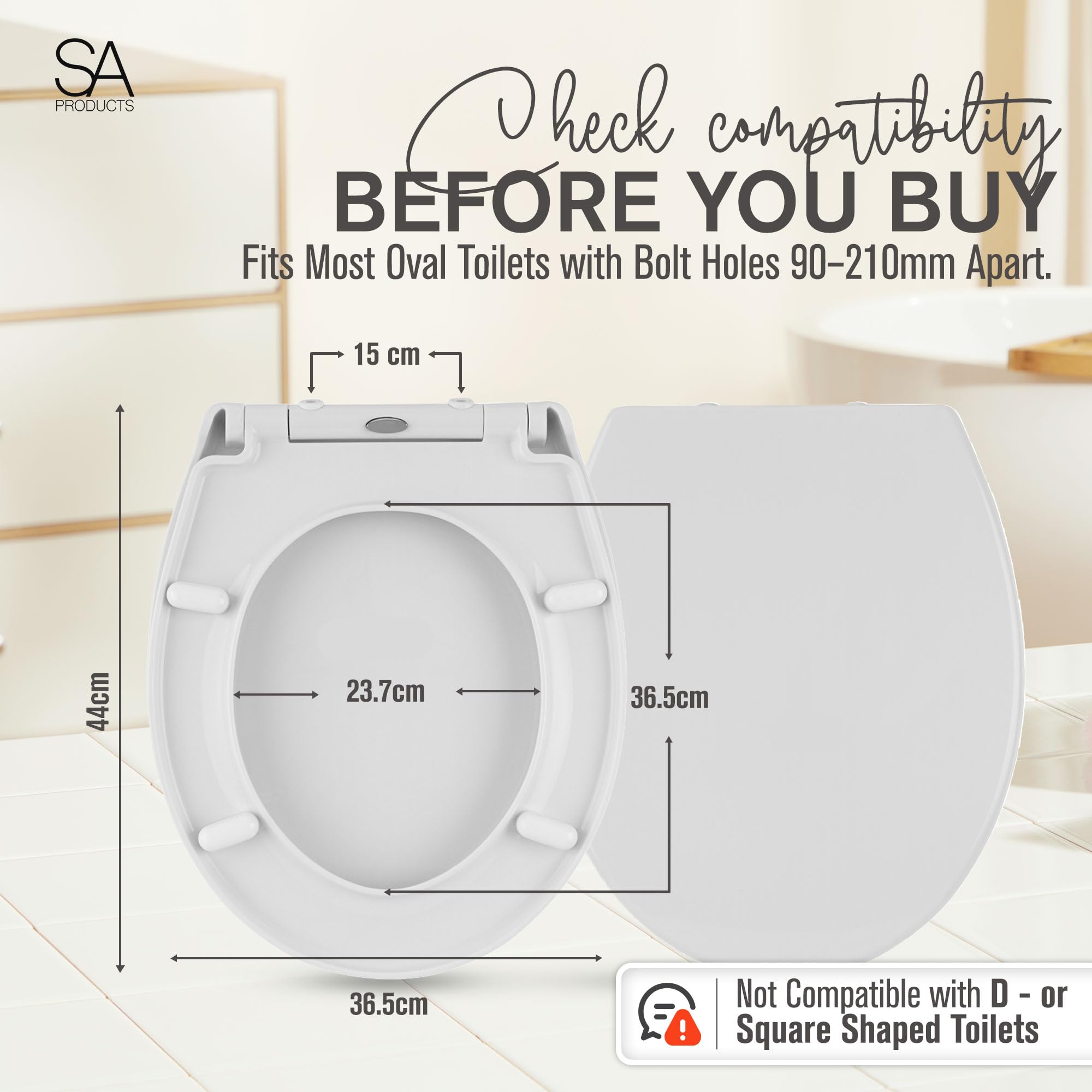 Premium Soft Close Toilet Seat