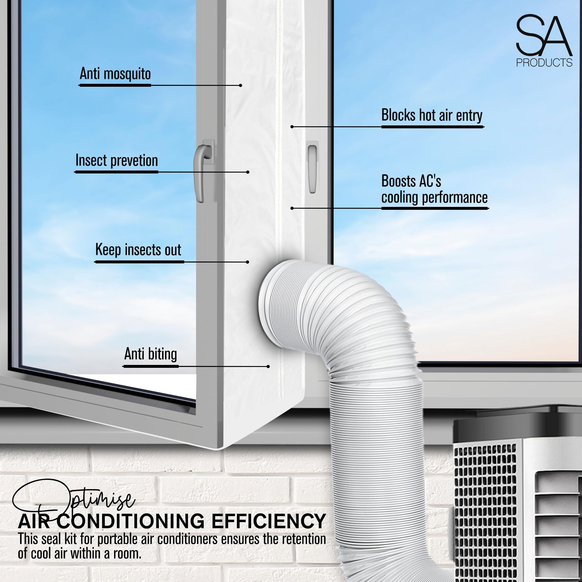 Universal AC Window Seal Kit