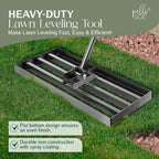 Lawn Levelling Rake - DREIBACH