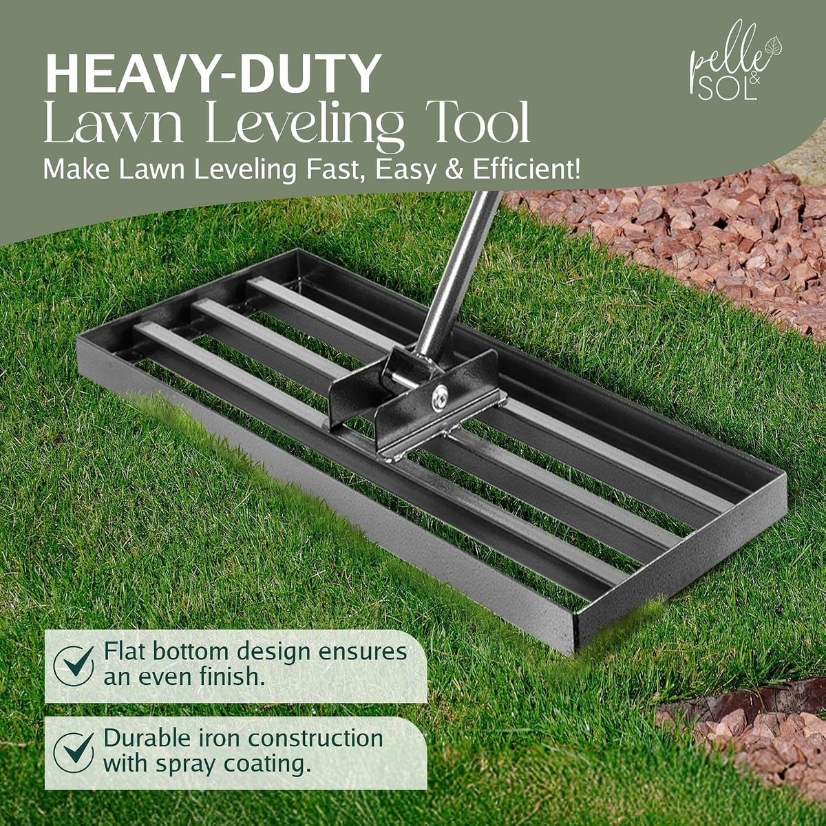 Lawn Levelling Rake - DREIBACH