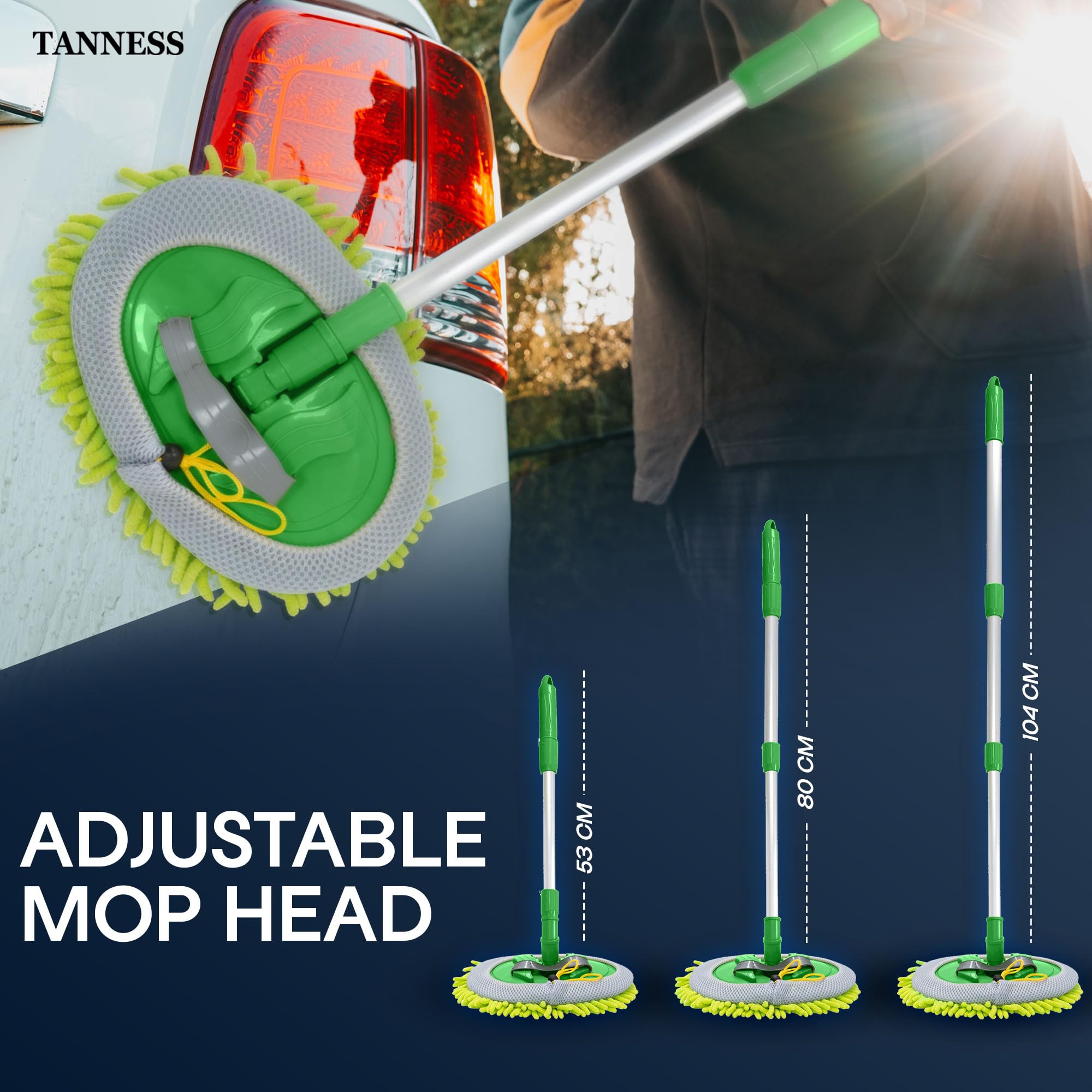 Extendable Microfibre Mop Kit