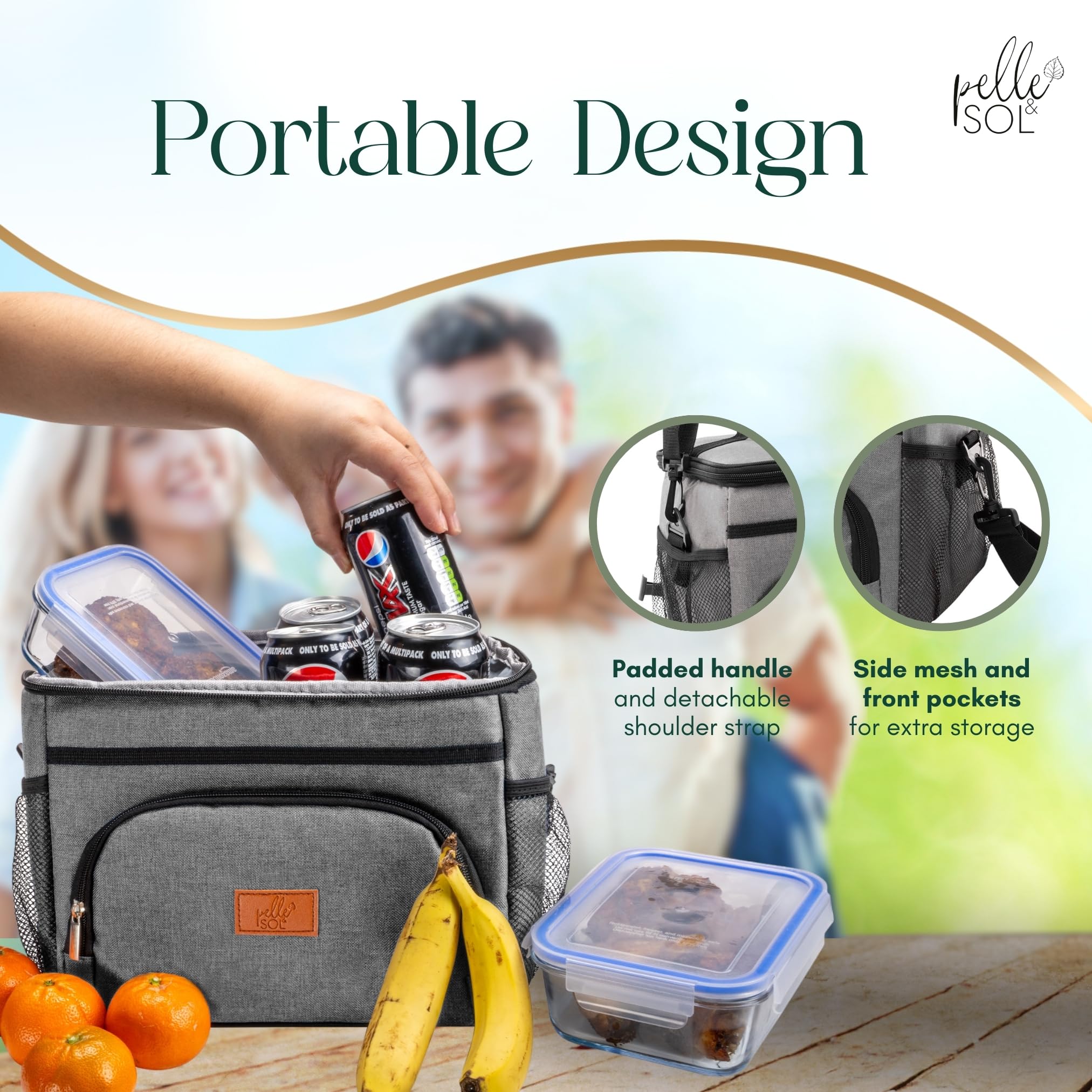 15L Insulated Lunch Bag