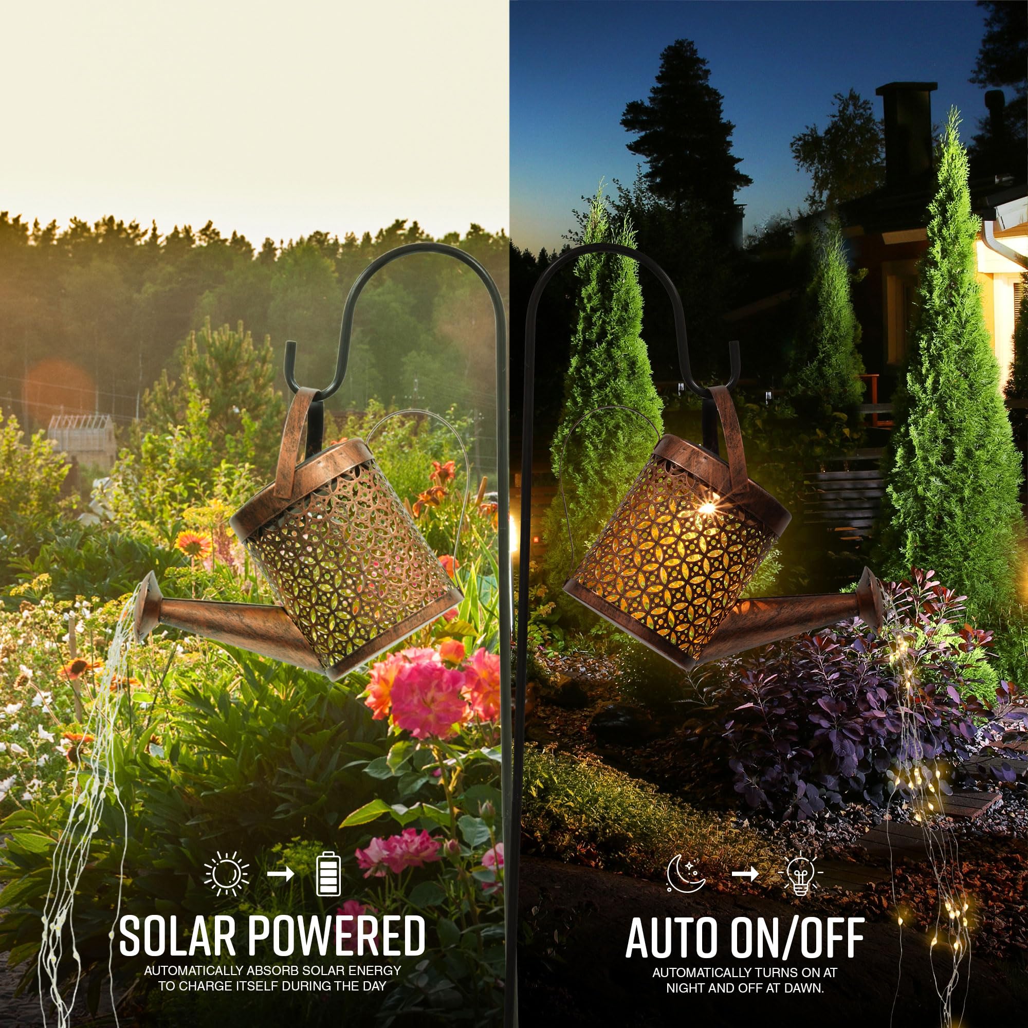 Decorative Watering Can Lights