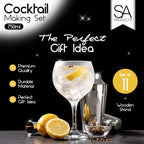 Complete Stainless Steel Cocktail Set