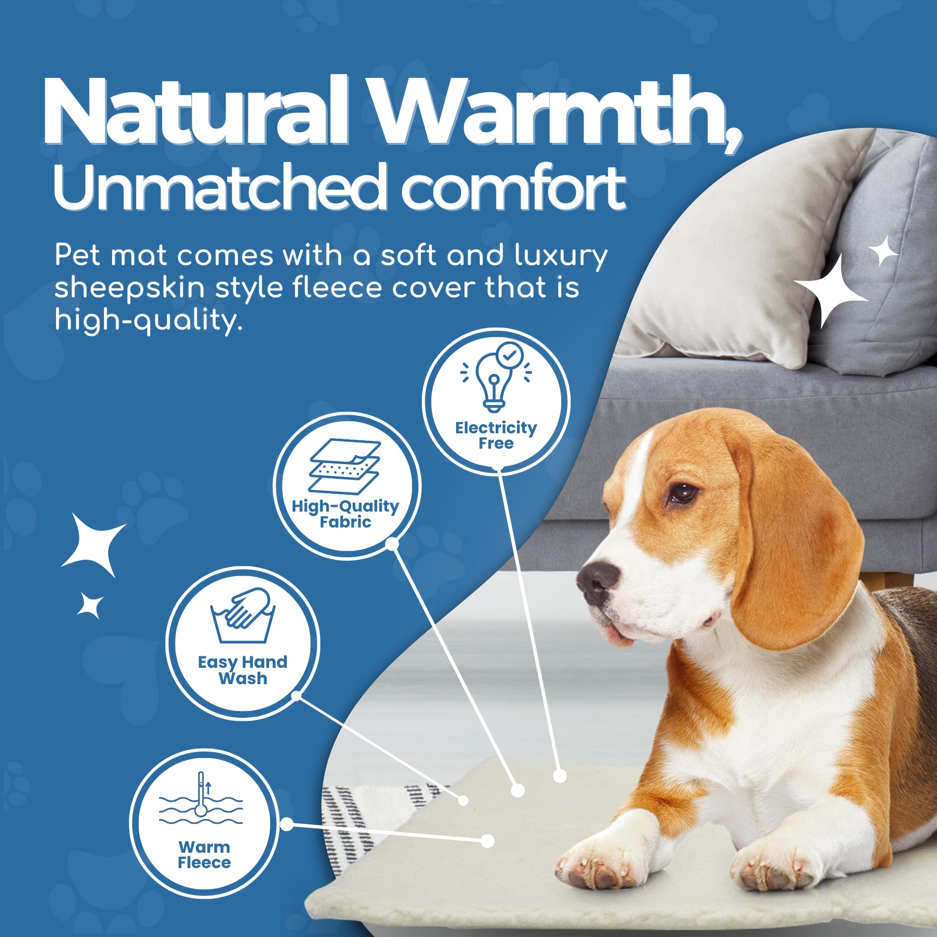 Cosy Self Heating Pet Mat