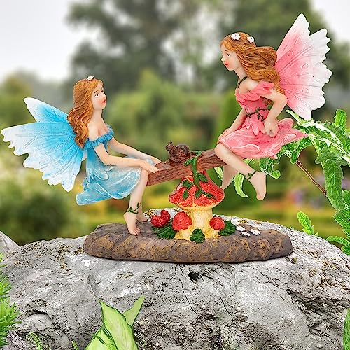 Fairy Seesaw Garden Ornament