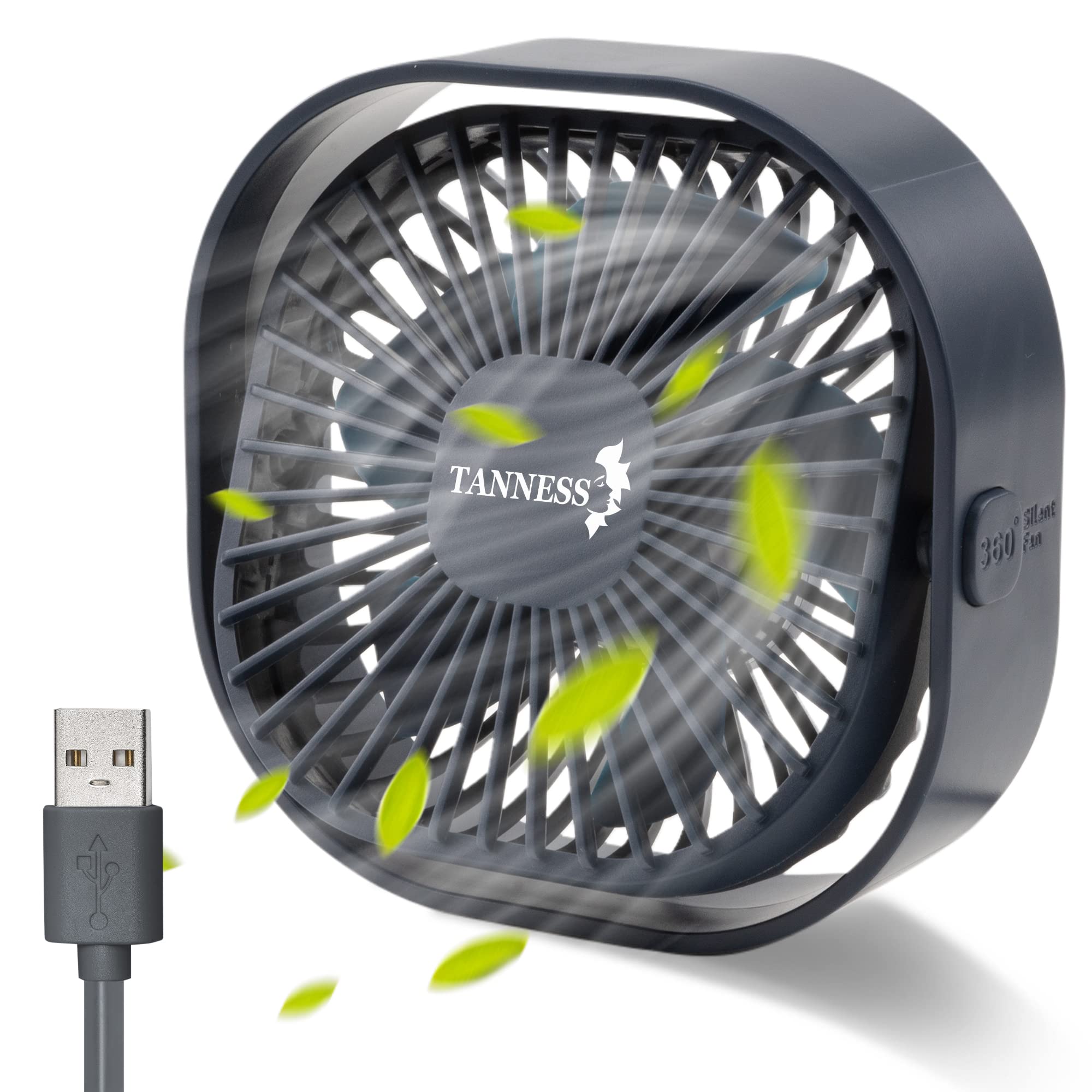 Quiet USB Desk Fan