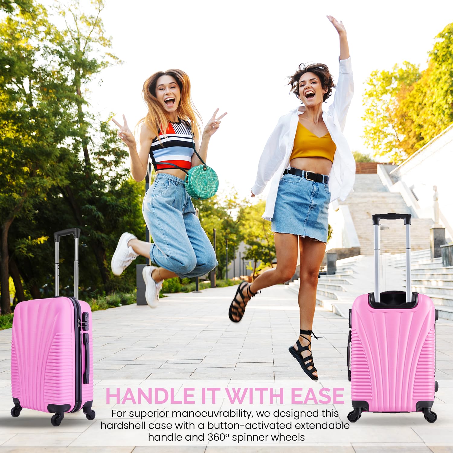Lightweight Hard Shell Cabin Suitcase