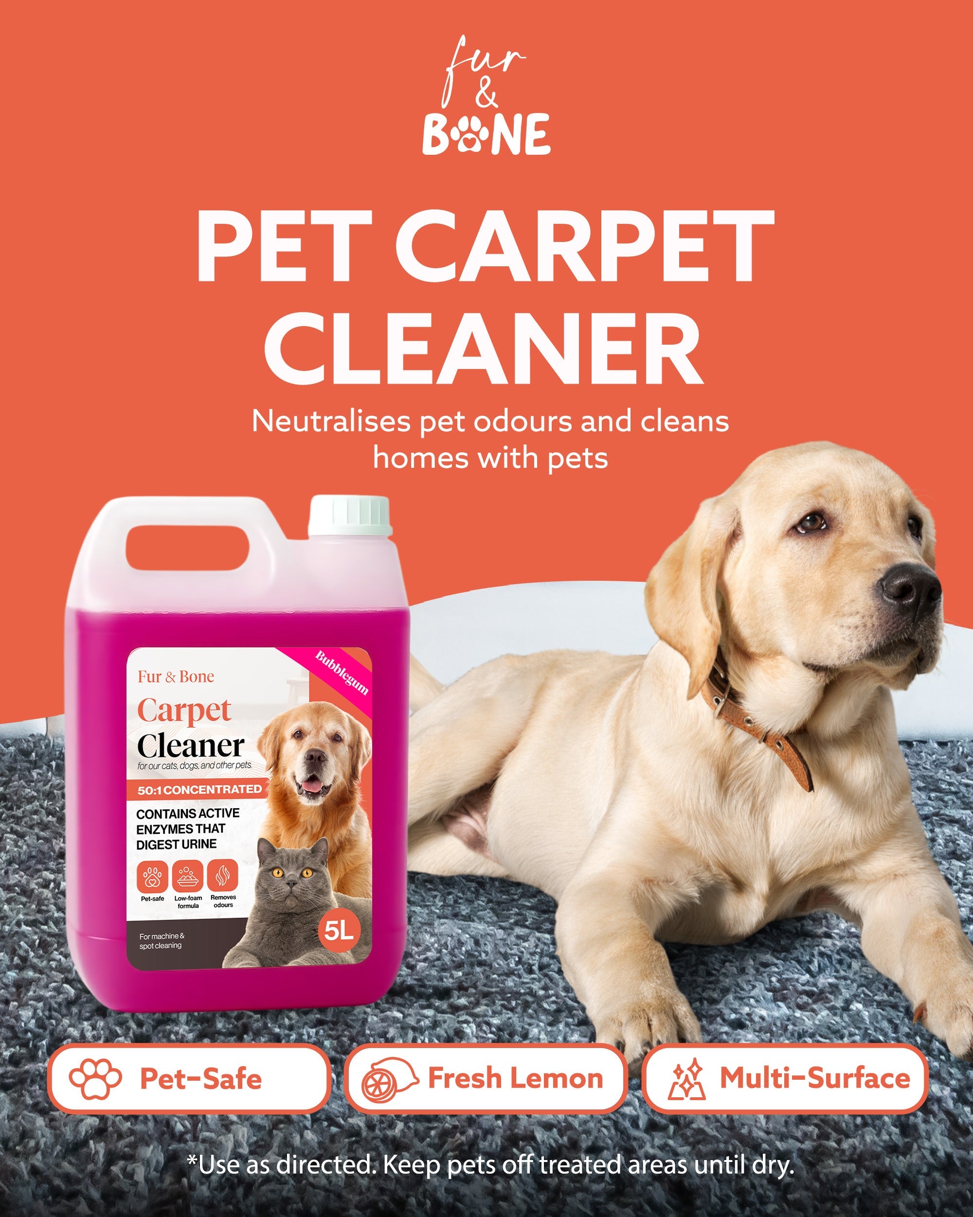 5 Litre Pet Safe Disinfectant