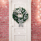 40cm Christmas Wreath with Lantern