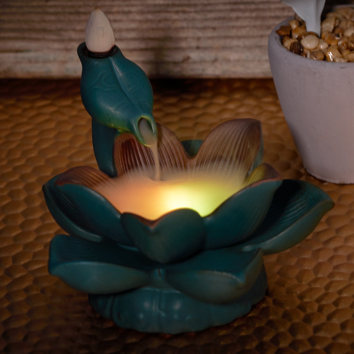 Handcrafted Ceramic Backflow Incense Burner