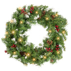 LED Christmas Wreath 60cm