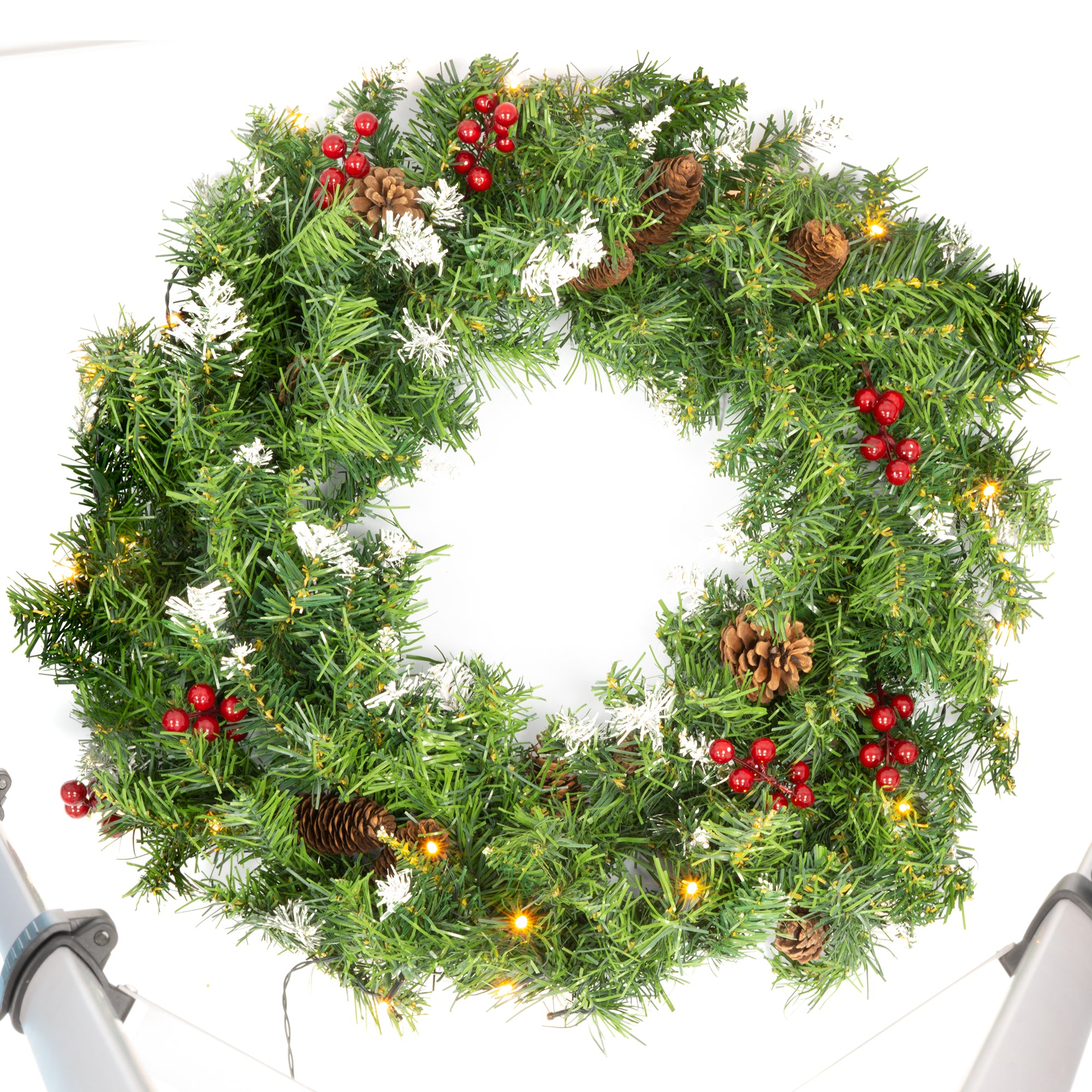LED Christmas Wreath 60cm