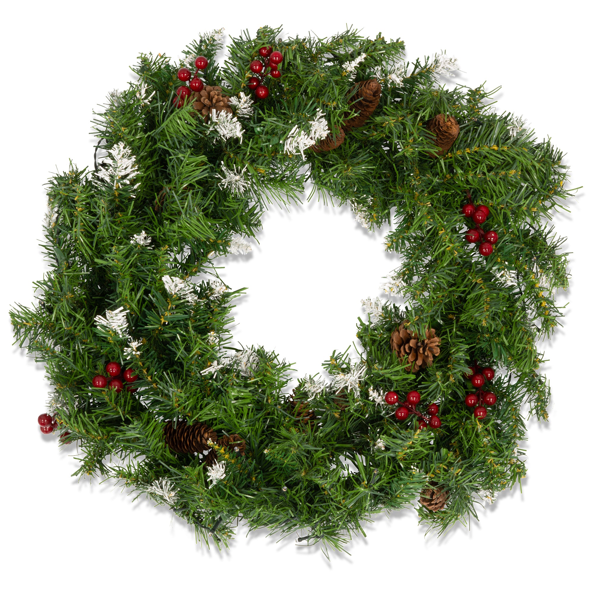 LED Christmas Wreath 60cm