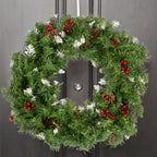 LED Christmas Wreath 60cm