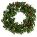 LED Christmas Wreath 60cm