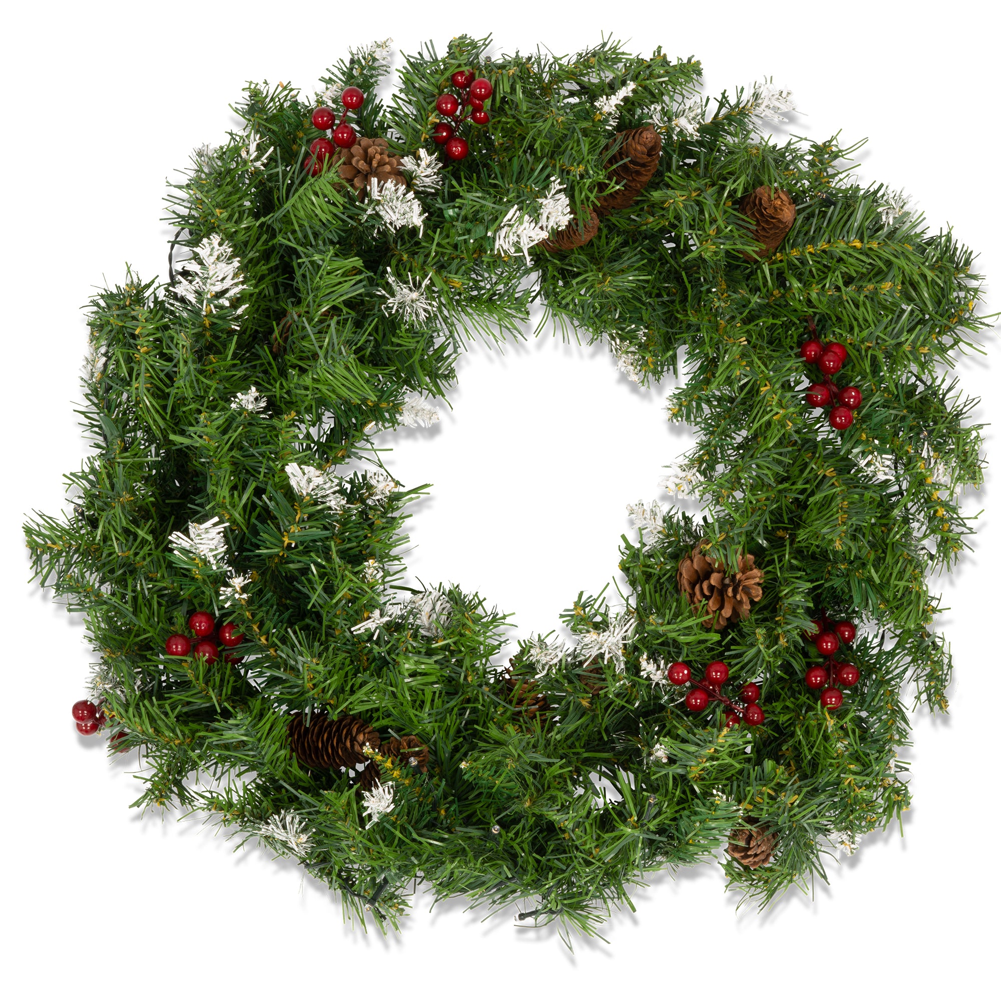 LED Christmas Wreath 60cm