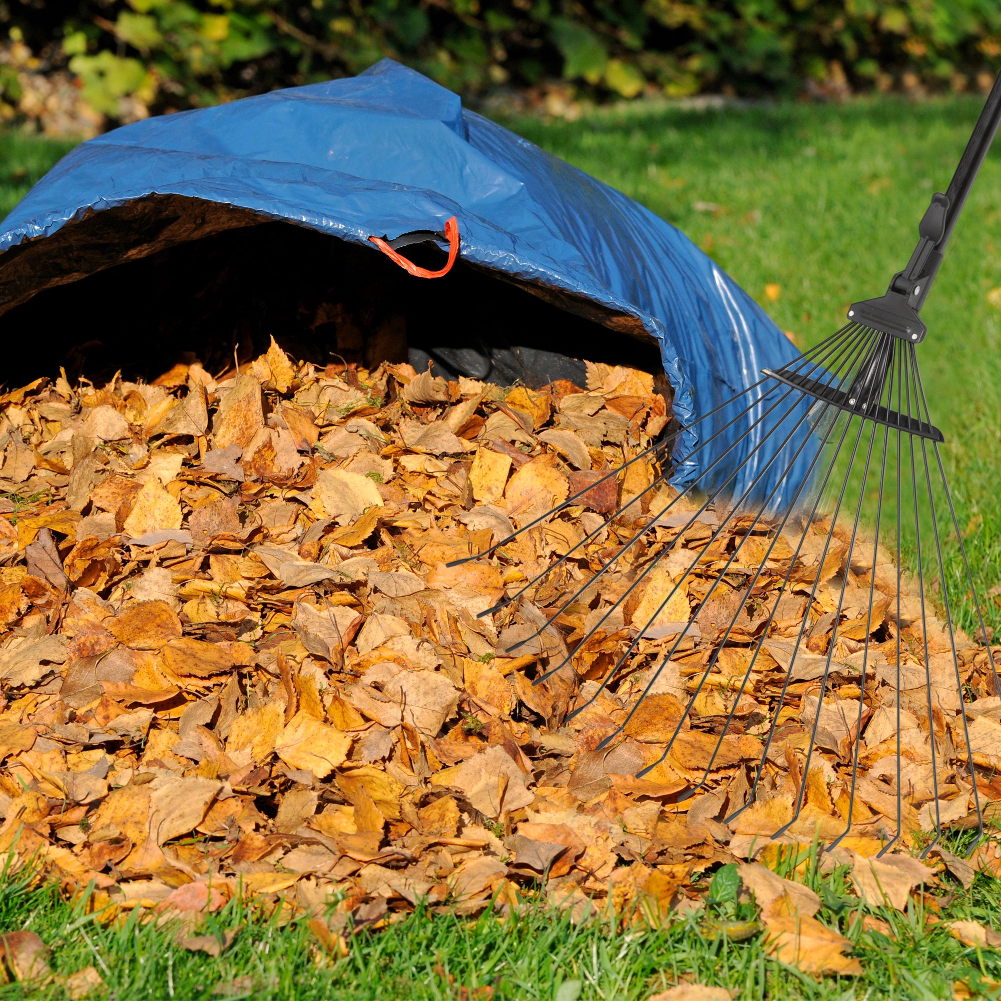 Telescopic Garden Leaf Rake