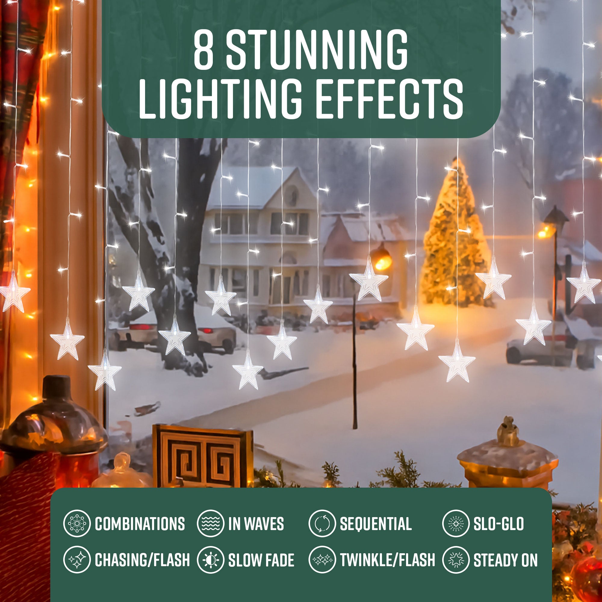 LED Window Curtain Lights