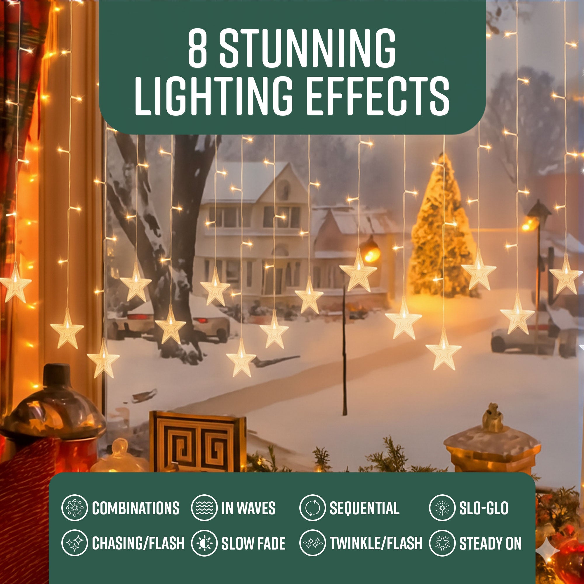 LED Window Curtain Lights