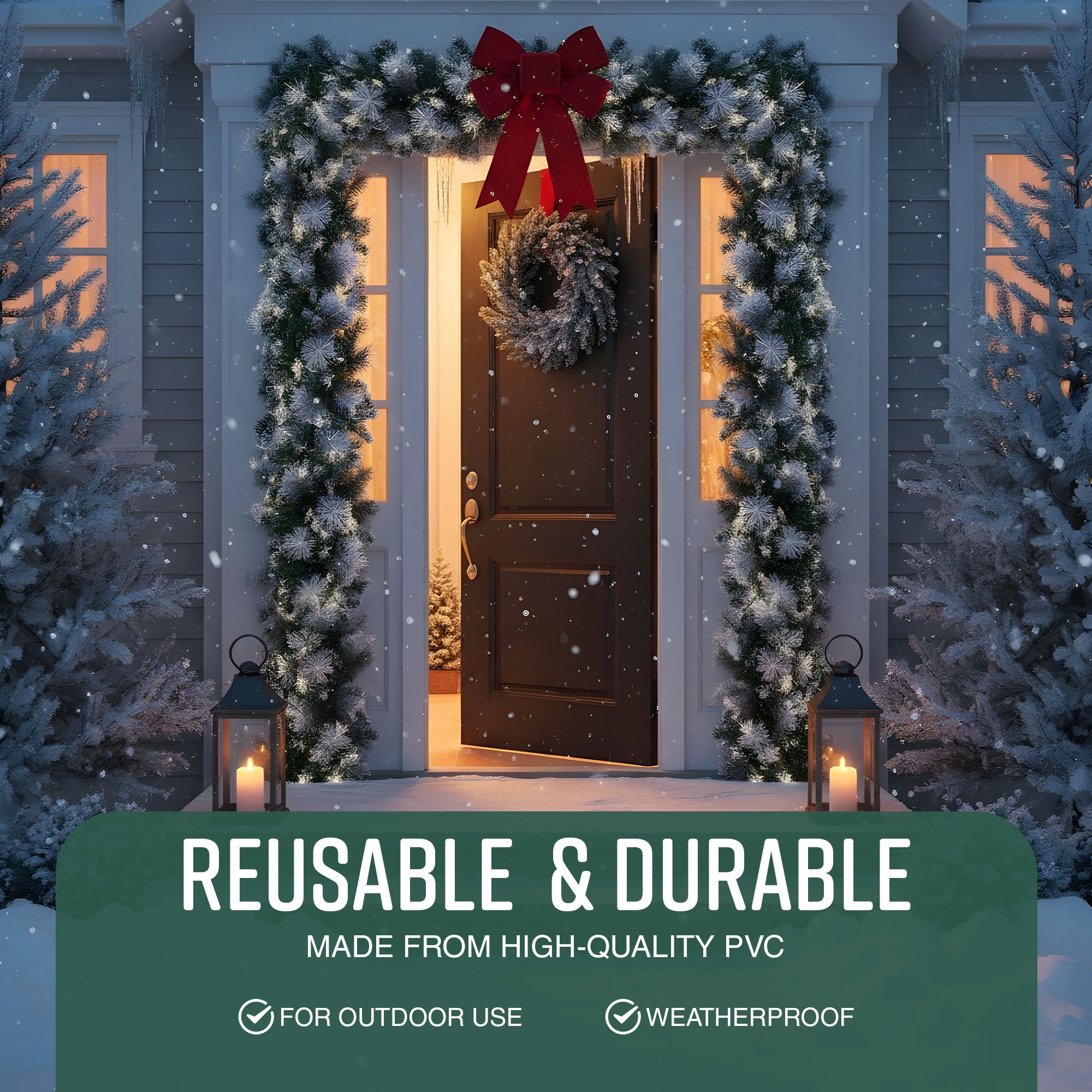 Victorian Pine Christmas Garland