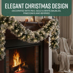 Victorian Pine Christmas Garland