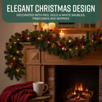 Victorian Pine Christmas Garland