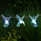 Hummingbird Solar String Lights