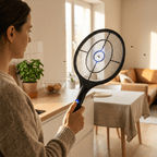 Rechargeable Electric Fly Zapper Racket