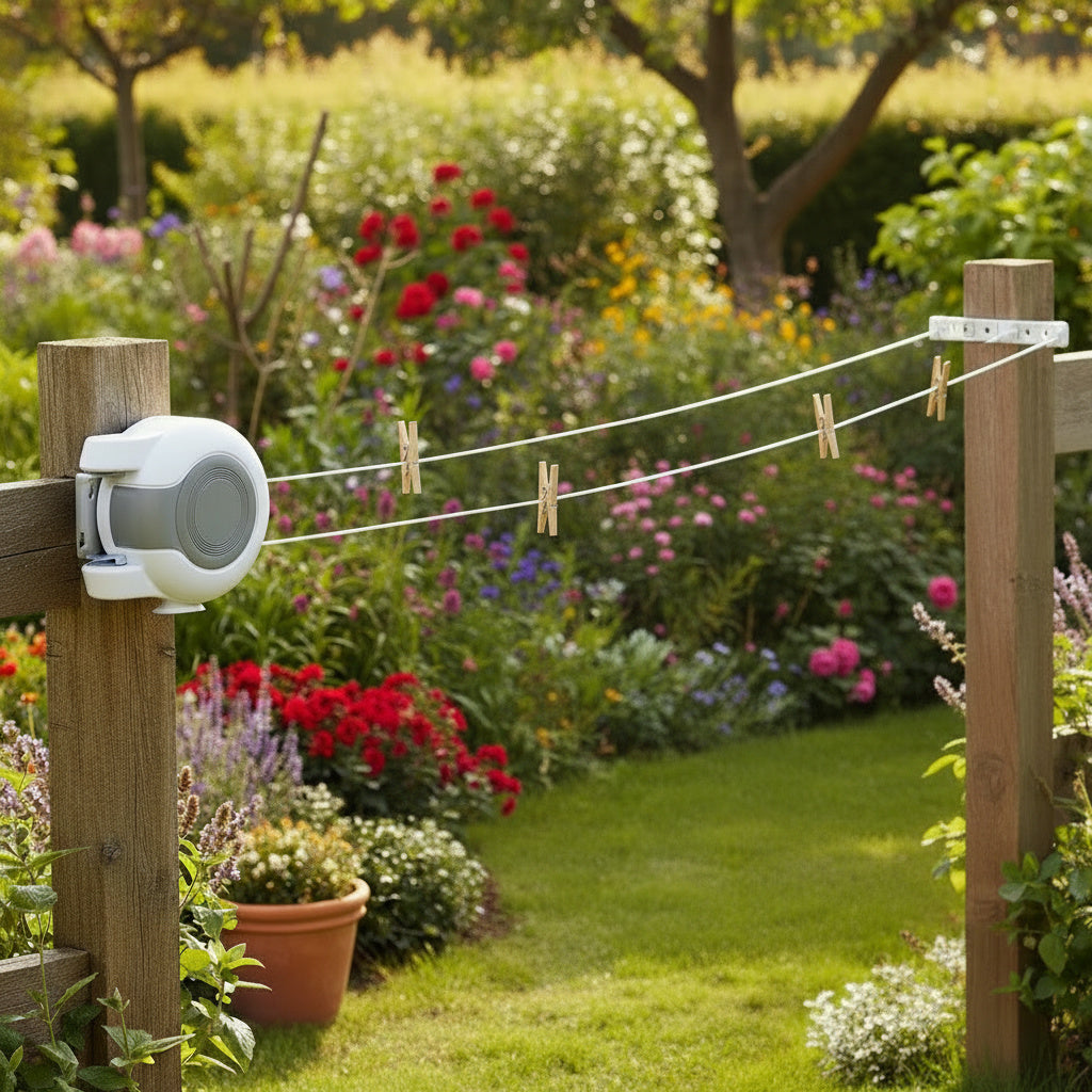 Wall Mounted Retractable Washing Line