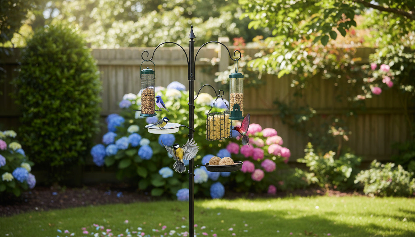 Outdoor Garden Bird Feeding Station