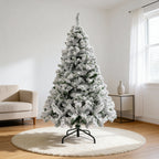 Snow Tipped Flocked Christmas Tree