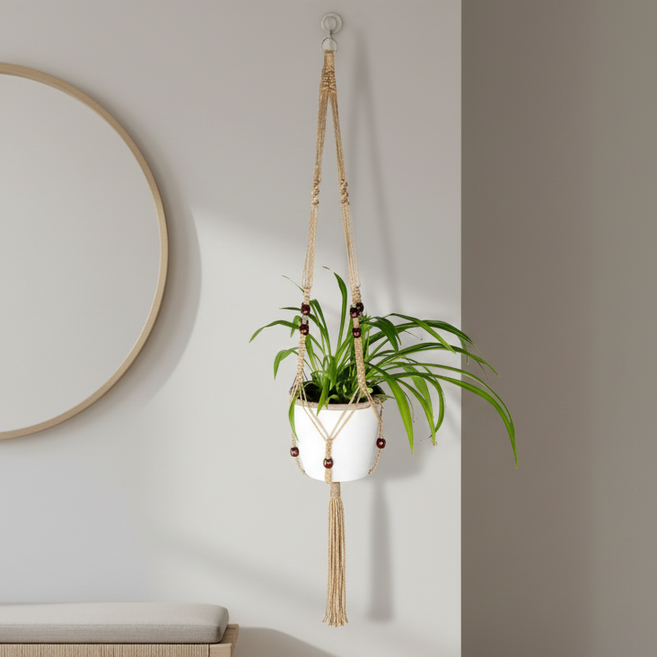 Handcrafted Macrame Plant Hanger