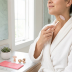 Electric Rose Quartz Face Roller