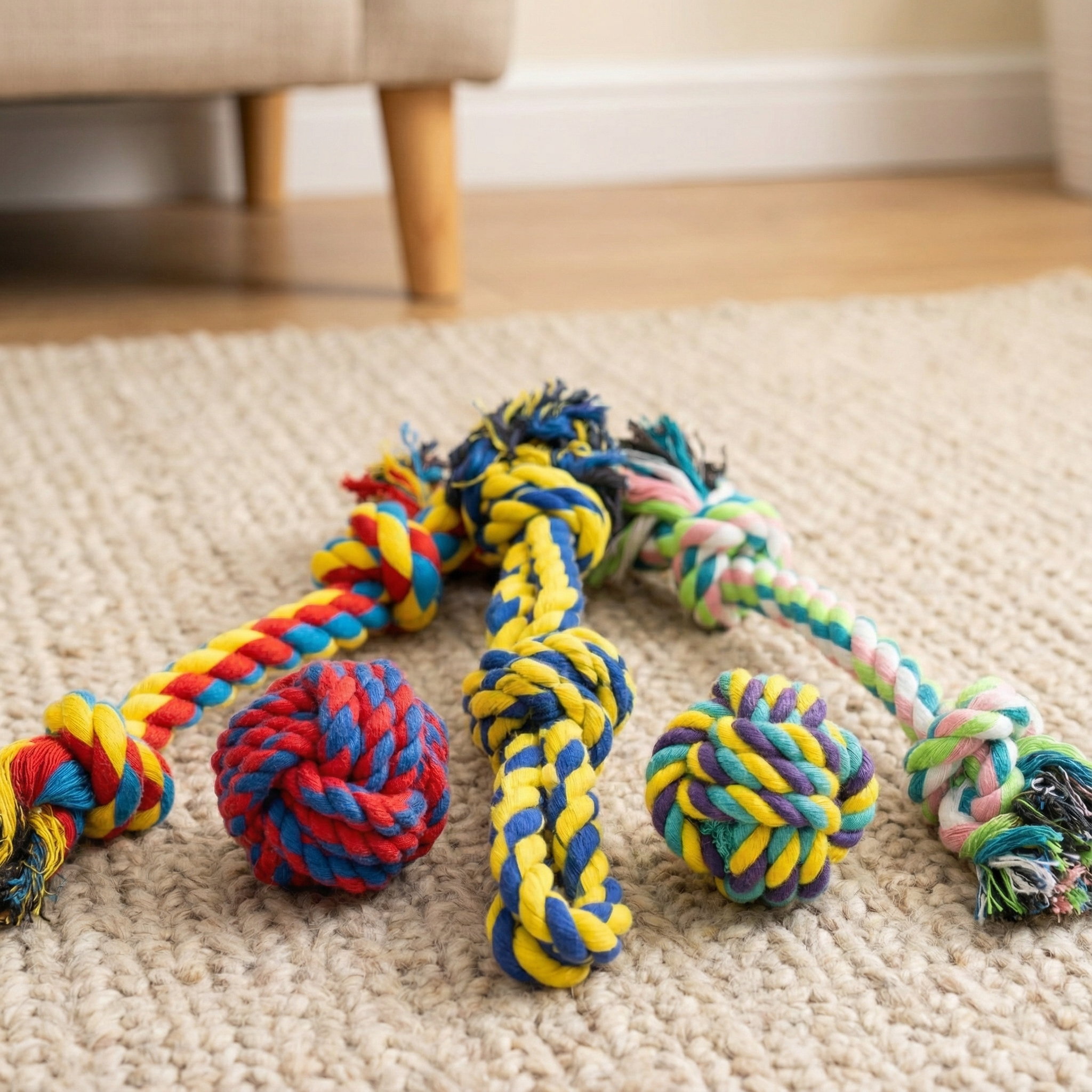 10-Piece Dog Toy Set