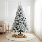 Snow Tipped Flocked Christmas Tree