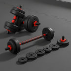 Adjustable Dumbbell & Barbell Set