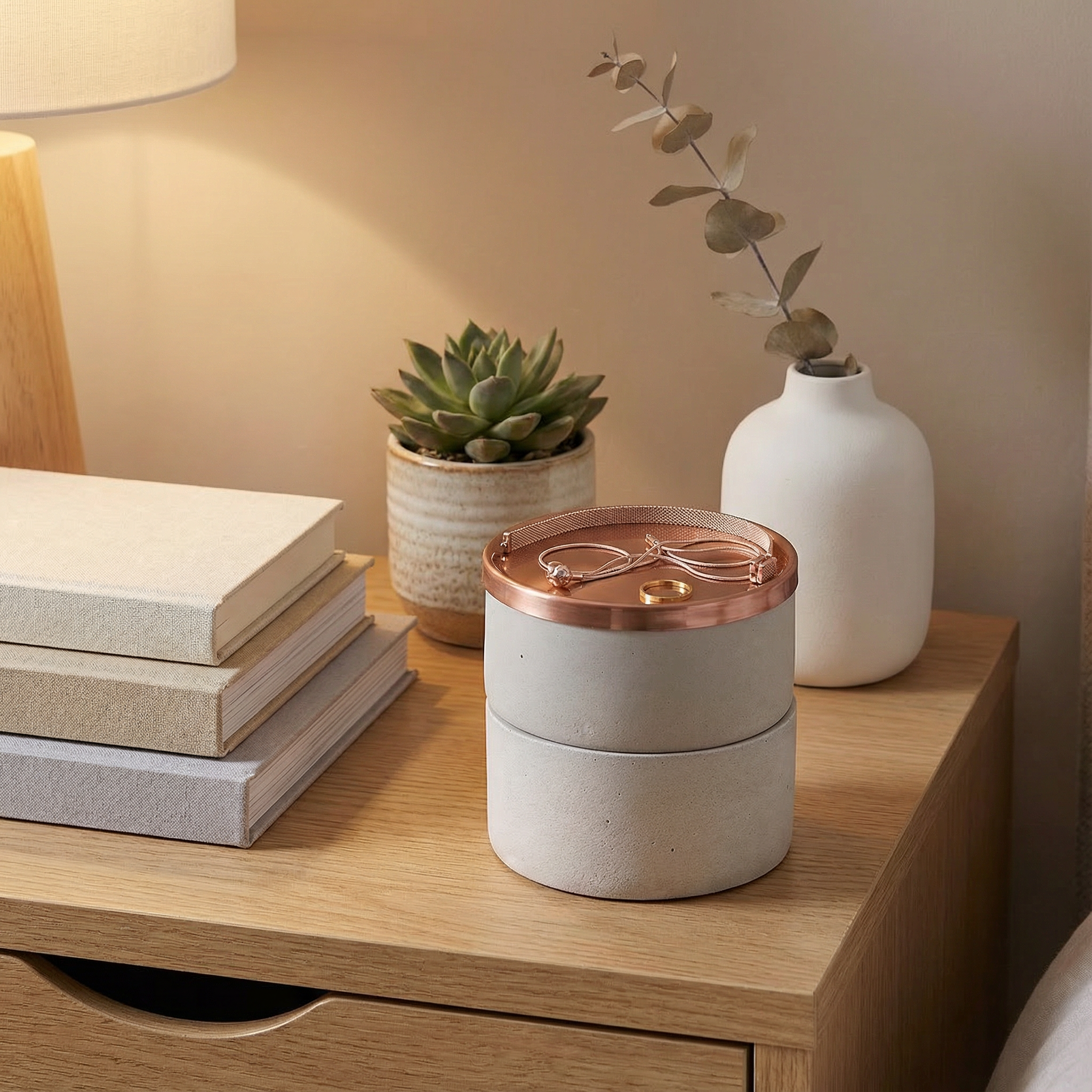 Concrete Jewellery Organiser