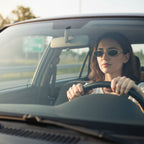 Vintage Oval Polarised Sunglasses