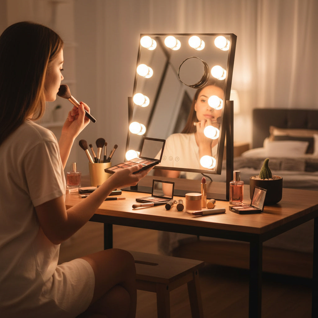 Small Hollywood Makeup Mirror