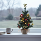 Pre Lit Mini Christmas Tree 45/60 CM
