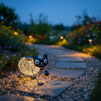 Metal Cat Solar Light