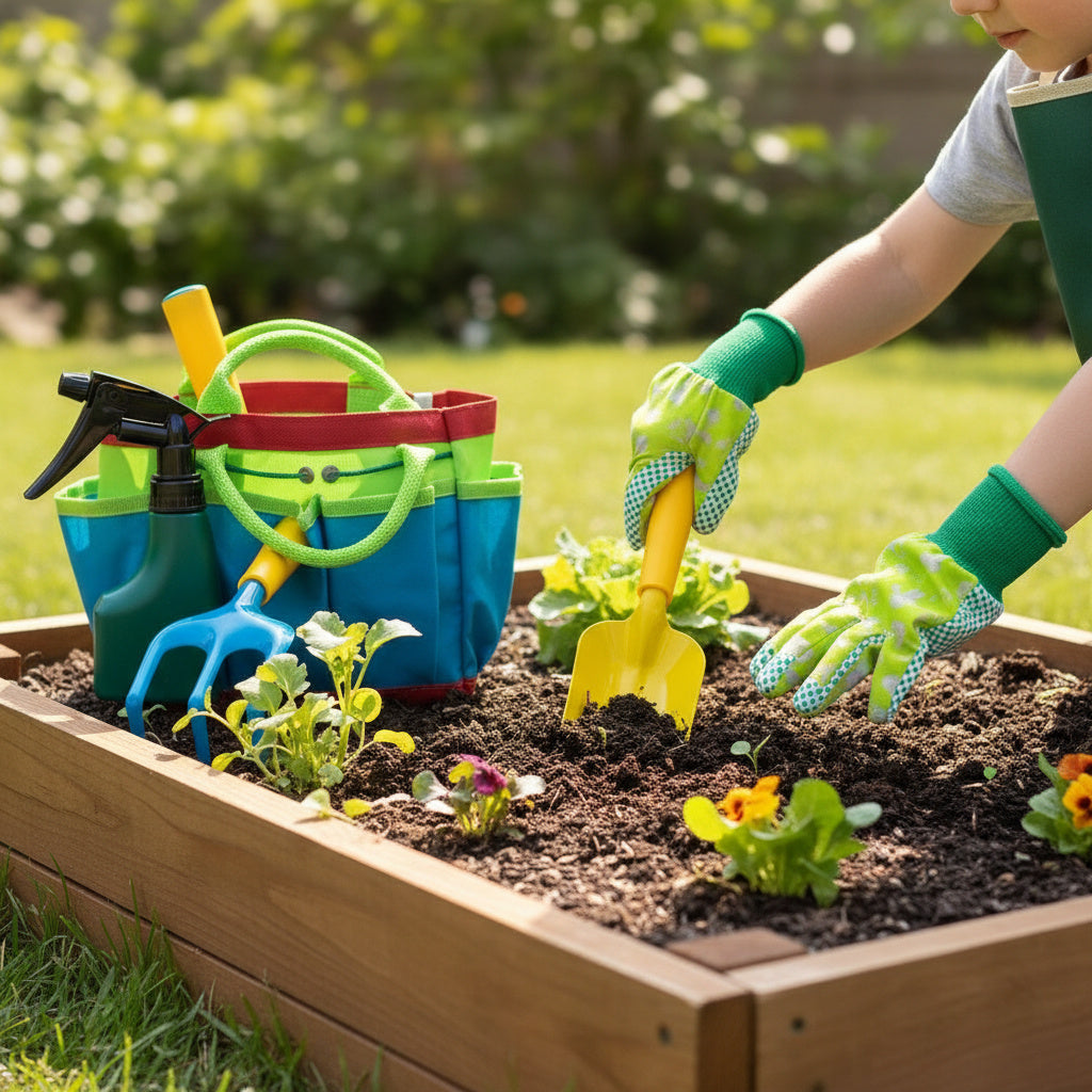 Kids Gardening Tool Set (10-Piece)