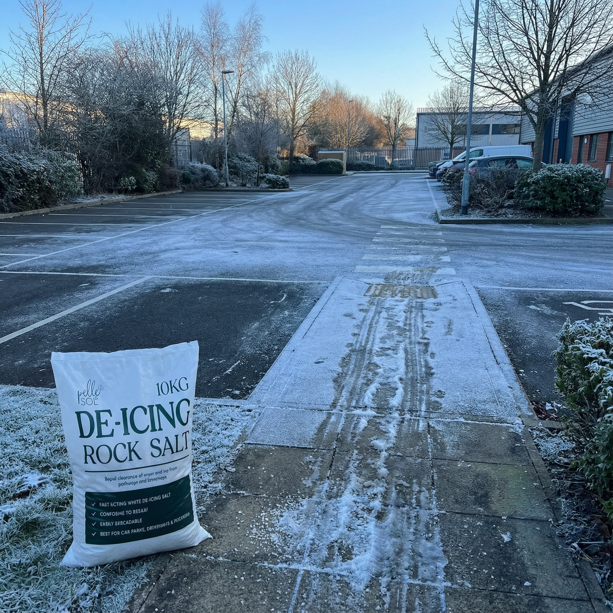 10KG De-Icing Rock Salt